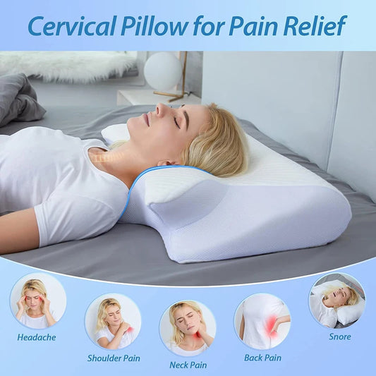 PosturePillow™ - Memory Foam Cervical Pillow